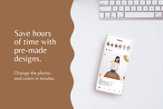 Organic Instagram Posts, a Social Media Template by Roger Coles (Thumbnail 2 of 8)