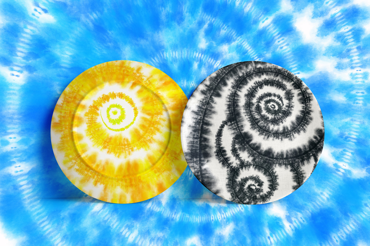 Tie Dye Watercolor Procreate Brushes, a Brush Add-On by OlgaRom (Photo 12 of 15)