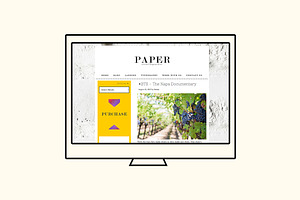 Paper - Minimal Genesis Blog Theme