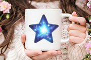 Celestial Midnight Blue Baby Nursery, a Seasonal Illustration by RobertsArt (Thumbnail 7 of 8)