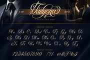 Tailyona, a Script Font by Burntilldead (Thumbnail 8 of 12)