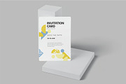 Beautiful 5x7 Invitation Card Mockup, an Advertising Mockup by megostudi0 (Thumbnail 4 of 7)