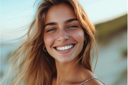 Adventurous Smiling woman happy, a Sports & Recreation Photo by Ylivdesign