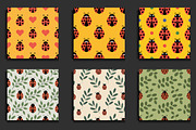 70 Ladybug Seamless Patterns, a Pattern Graphic by protabsorkar11 (Thumbnail 2 of 4)