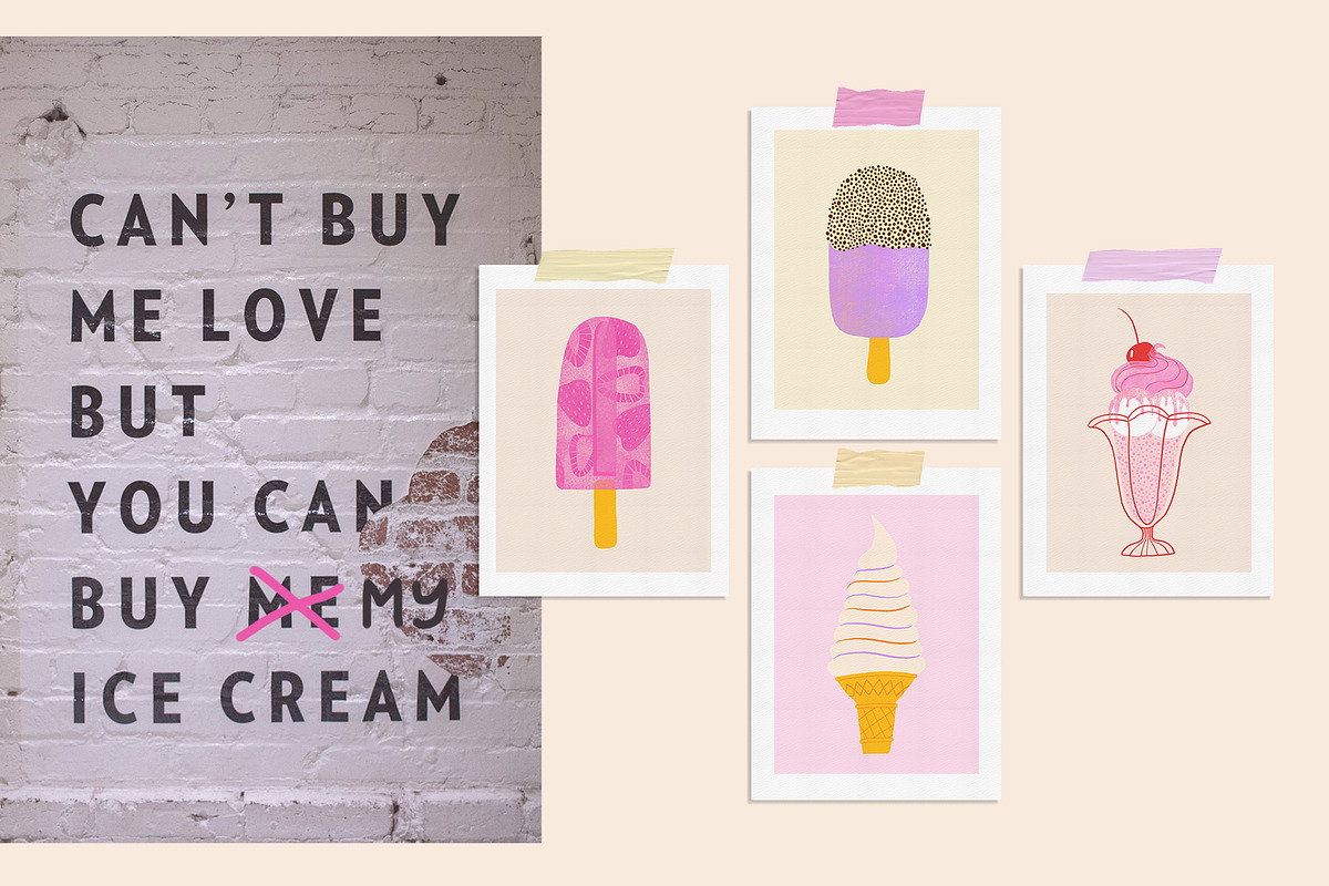 Best Ice Cream in Town, a Food Illustration by Annakniaz (Photo 12 of 13)