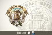 Beer label, a Food Illustration by Countryside life (Thumbnail 9 of 10)