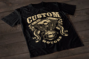 Motorcycle vector design set #1, a Branding & Logo Template by Harry Kasyanov (Thumbnail 9 of 11)