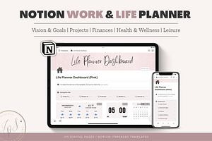 Notion Life And Work Planner