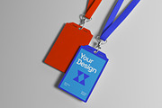 Lanyard & ID Badge Mockup, a Mockup by graphicook (Thumbnail 4 of 4)
