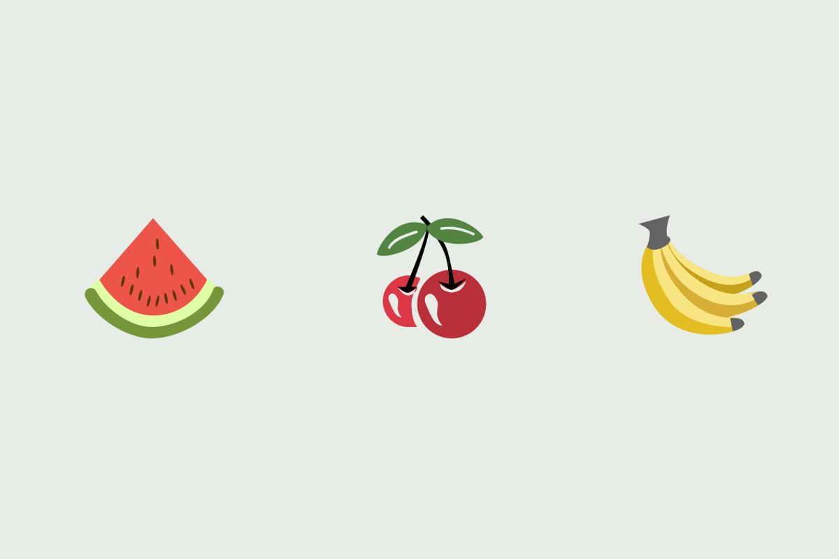 15 Fruit Icons and Graphics preview 2