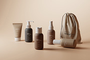 Cosmetic Travel Kit Mockups, a Packaging Mockup by pmvch (Thumbnail 3 of 53)