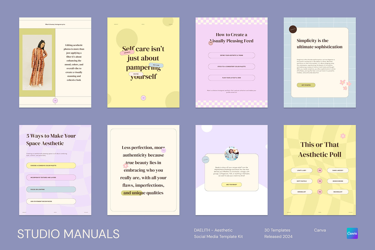 DAELITH - Aesthetic Socmed Template, a Social Media Template by Studio Manuals (Photo 5 of 8)