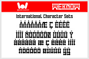 Skeleton Army font, a Blackletter Font by weknow (Thumbnail 8 of 8)