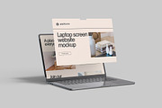 Laptop Screen Website Mockups, a Mac Mockup by graphiccrew (Thumbnail 3 of 10)