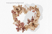 Boho Valentine Clipart PNG, a Seasonal Illustration by MyLittleMeow (Thumbnail 4 of 7)