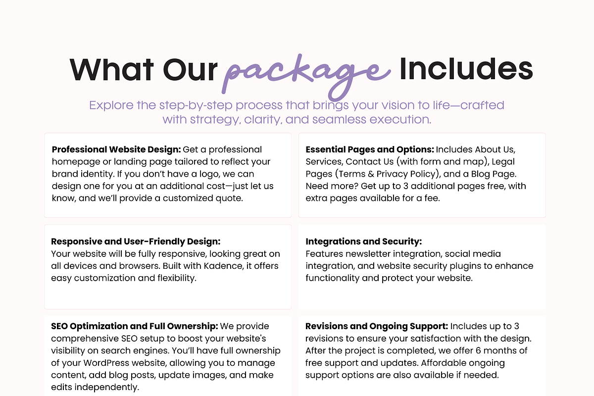 Custom Website Design - Wordpress, a Templates & Theme by HouseofWise (Photo 3 of 10)