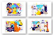 10 World Veterinary Day Illustration, an Animal Illustration by denayunebgt (Thumbnail 3 of 4)