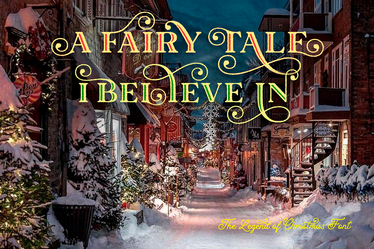 Legend of Christmas, a Serif Font by Larin Type Co. (Photo 7 of 15)