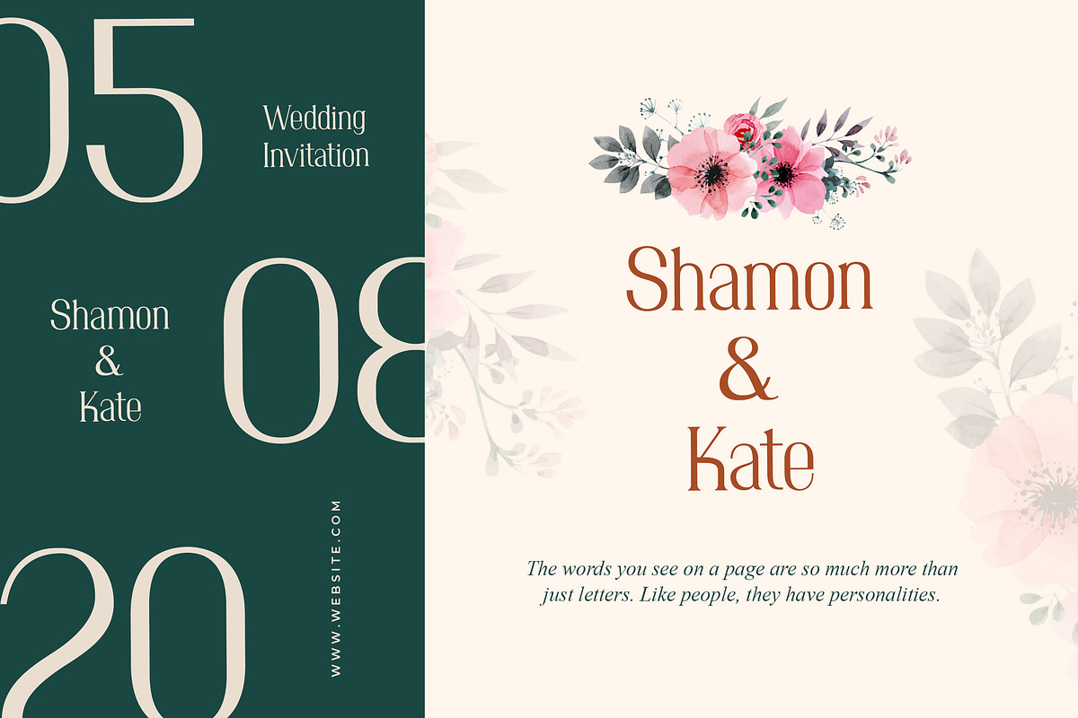 Saint Bordeaux Serif Display Font, a Serif Font by UICreative (Photo 3 of 5)