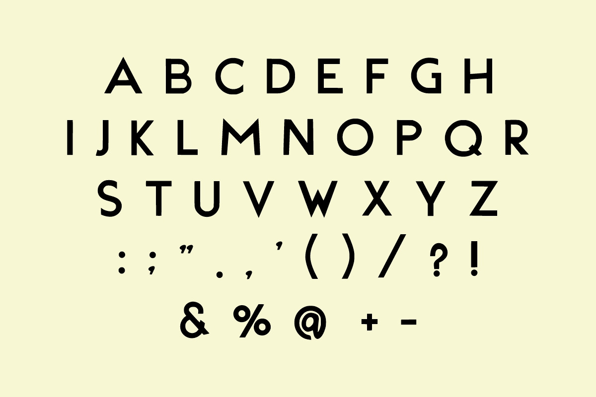 Lemon Mint, a Sans Serif Font by Fourteen Letter (Photo 6 of 7)
