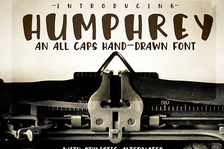 Humphrey Hand-Drawn Font