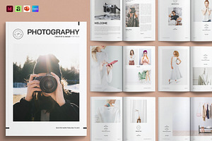 Photography Portfolio Design Layout