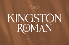 Kingston Roman Elegant Serif Font