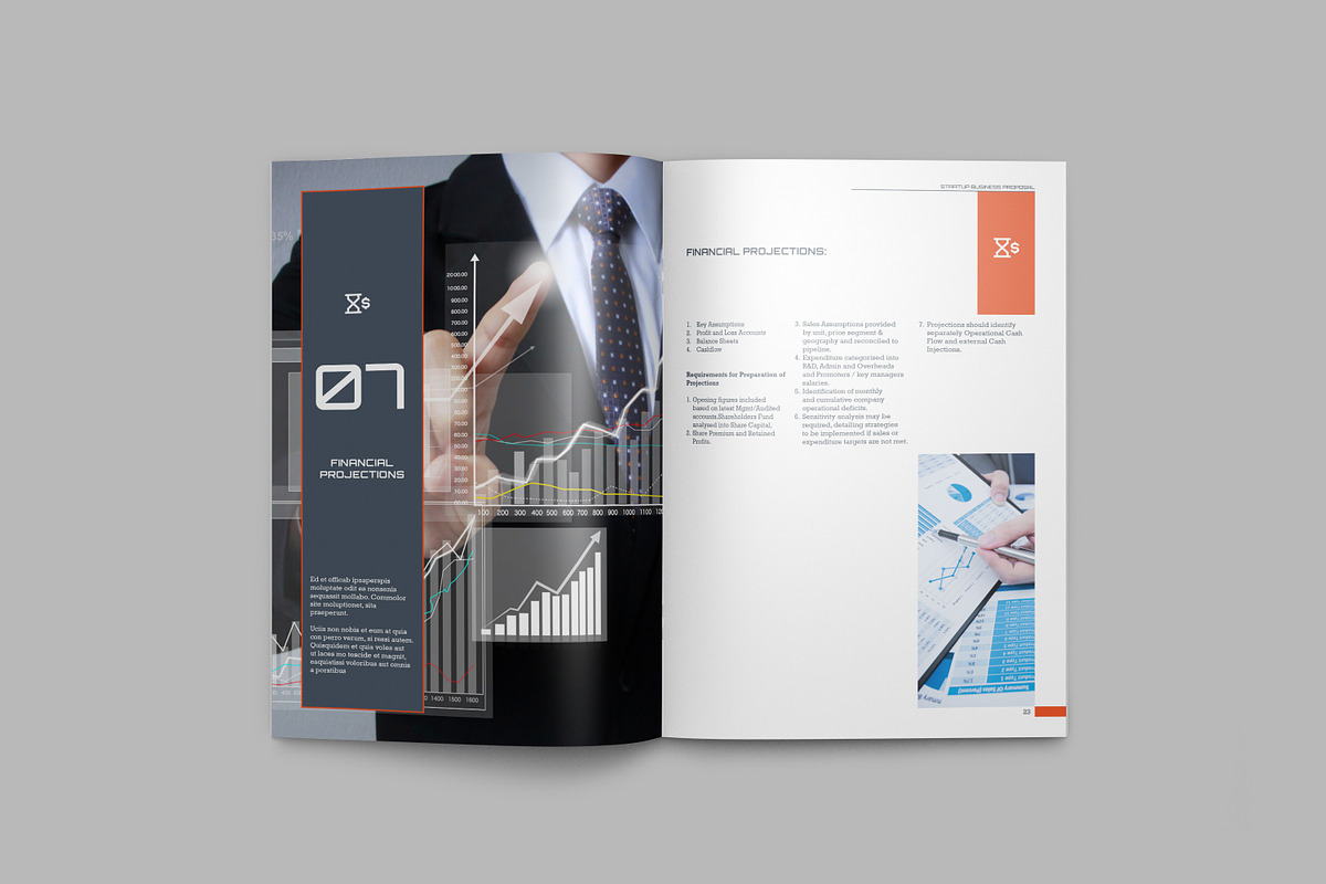 Startup Business Proposal Vol 2, a Brochure Template by Machel Design (Photo 7 of 12)