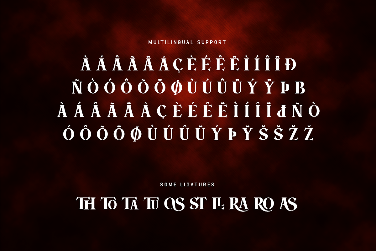 Aostora - Serif Display Font, a Serif Font by overlaytemplates (Photo 5 of 5)