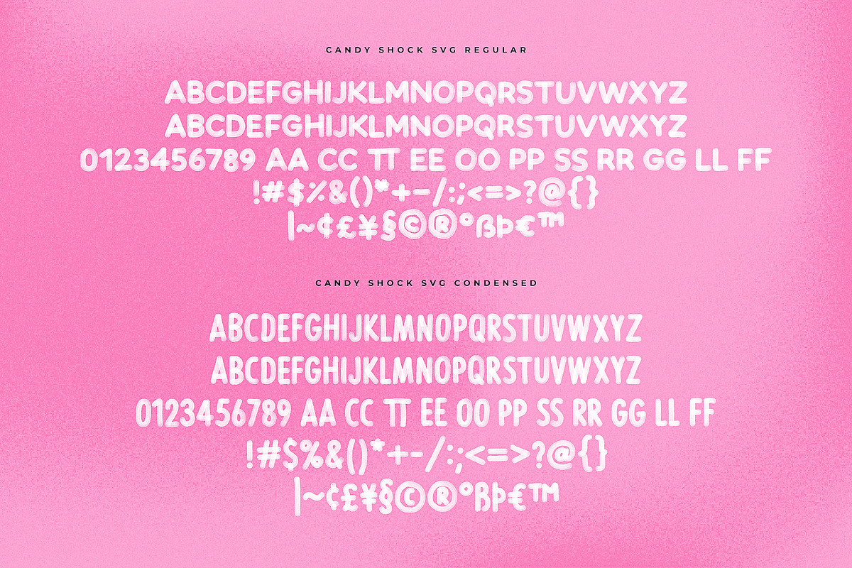 Candy Shock SVG Font, a Handwritten Font by Ivan Rosenberg (Photo 9 of 12)