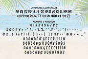 Hello Beach | Script Font, a Script Font by Scratchones (Thumbnail 7 of 8)
