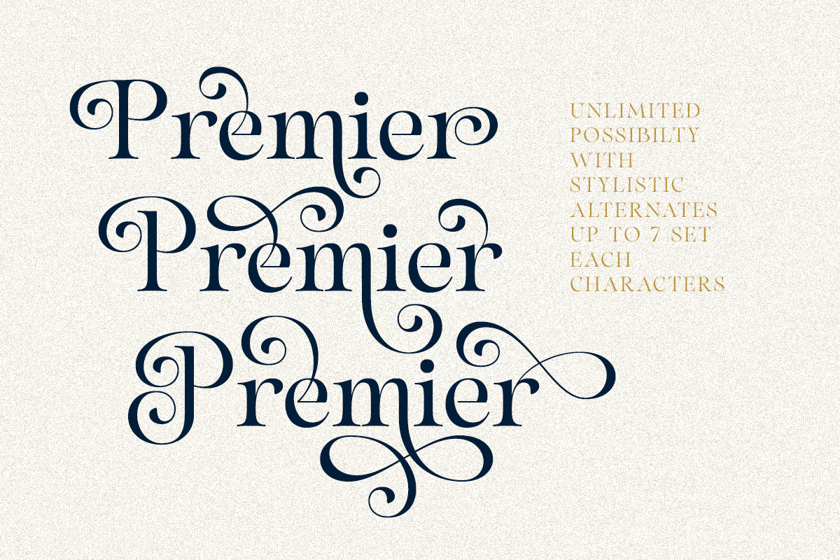 Sparky Dream - Curly Stylish Serif, a Serif Font by Letterhend Studio (Photo 5 of 11)
