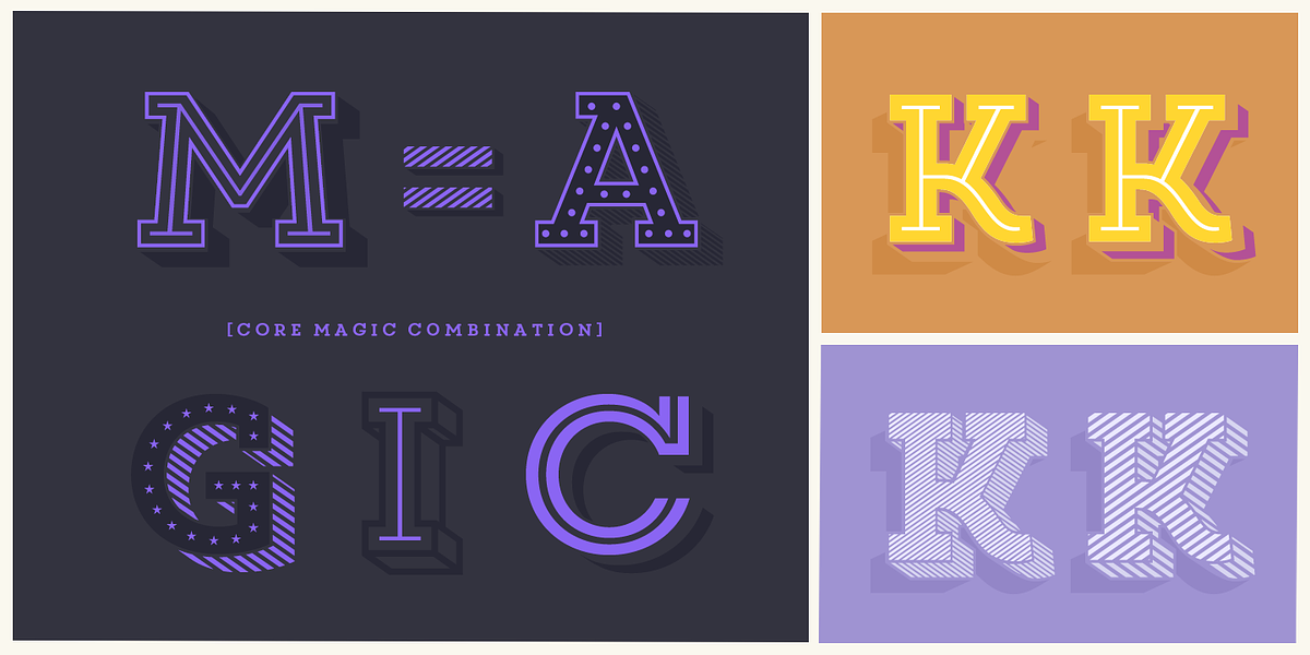 Core Magic, a Slab Serif Font by S-Core (Photo 4 of 6)