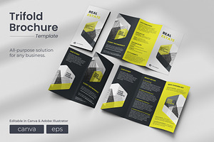 All Purpose Trifold Brochure 10, a Brochure Template by WheelieMonkey