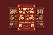 Chinese New Year Flyer Template, a Flyer Template by Graphicorner (Thumbnail 2 of 2)