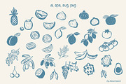 Coastal Life. Vector Illustrations., a Seasonal Illustration by Designwork (Thumbnail 12 of 21)