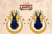 Mysterious Rabbits, an Animal Illustration by Ink Stories (Thumbnail 18 of 29)