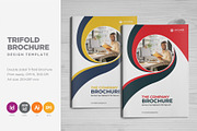 Company Brochure Bifold Template, a Brochure Template by SamiSimply7 (Thumbnail 1 of 5)
