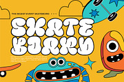 Begun Romet || Bubble Graffiti Font, a Handwritten Font by Ermedia Studio (Thumbnail 8 of 10)