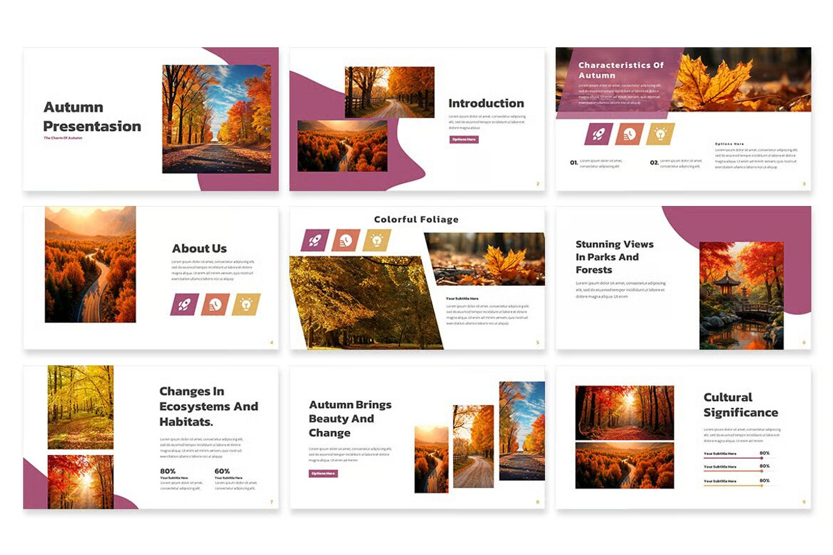 Autumn Keynote Presentation, a Presentation Template by UInstrument (Photo 3 of 4)