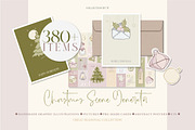 Christmas Scene Generator, an Object Graphic by Collection by VY (Thumbnail 1 of 13)