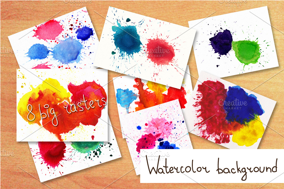 Watercolor splash