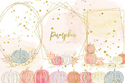 Pumpkin Clip art, fall clip art, an Illustration by Sunflower Day Love (Thumbnail 1 of 6)