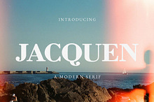 Jacquen - A Modern Serif Font