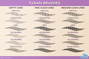 Shading Lines Affinity Brushpack, a Brush Add-On by TomWarne (Thumbnail 5 of 25)