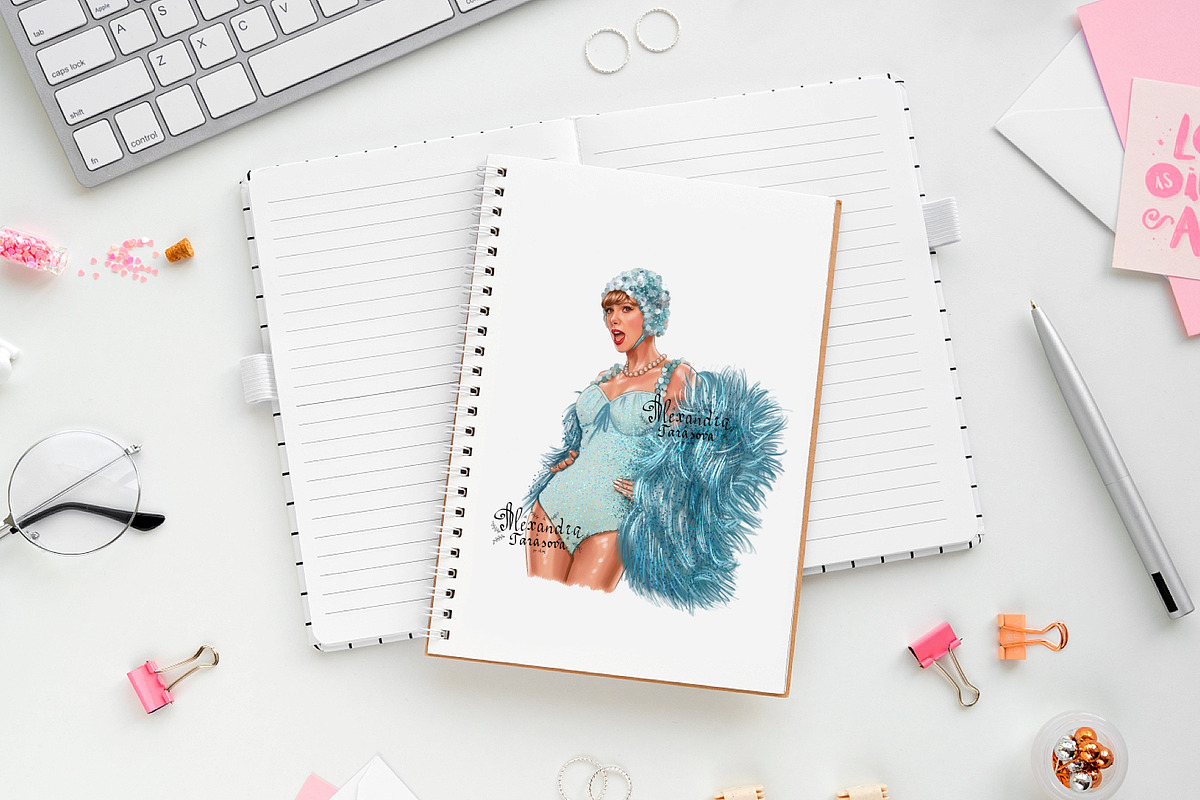 Taylor Swift Illustration, a Person Illustration by BigArtLab (Photo 2 of 5)