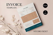 Invoice Canva Template | ABIGAIL, a Brochure Template by Studio Next (Thumbnail 1 of 5)