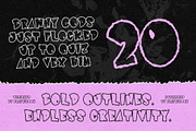 Sketlee, a Sans Serif Font by graphicook (Thumbnail 7 of 10)