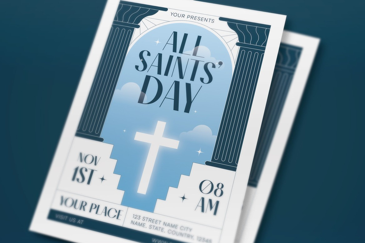 All Saints' Day Flyer preview 2