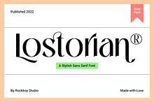Lostorian - Modern Stylish